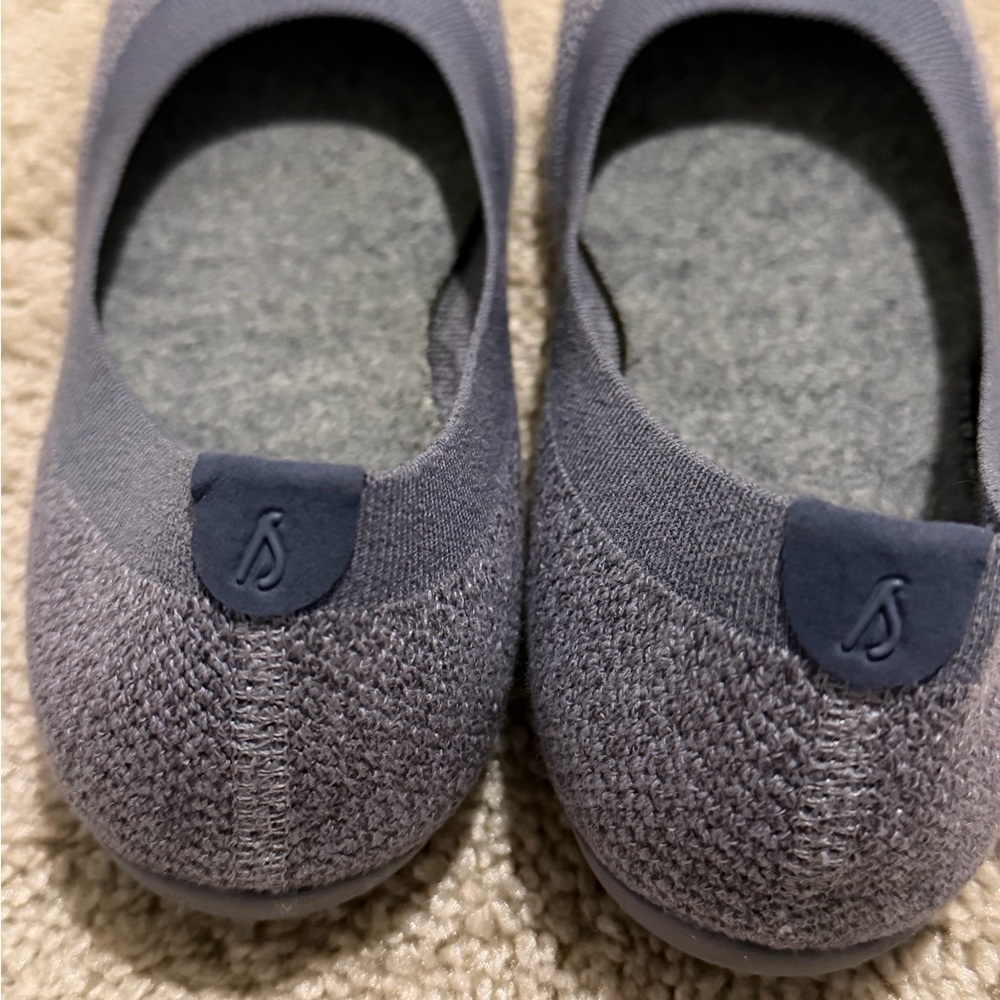 Allbirds Tree Breezer Knit Ballet Flats in Blue Grey Color Women’s 7.5 - Picture 6 of 7